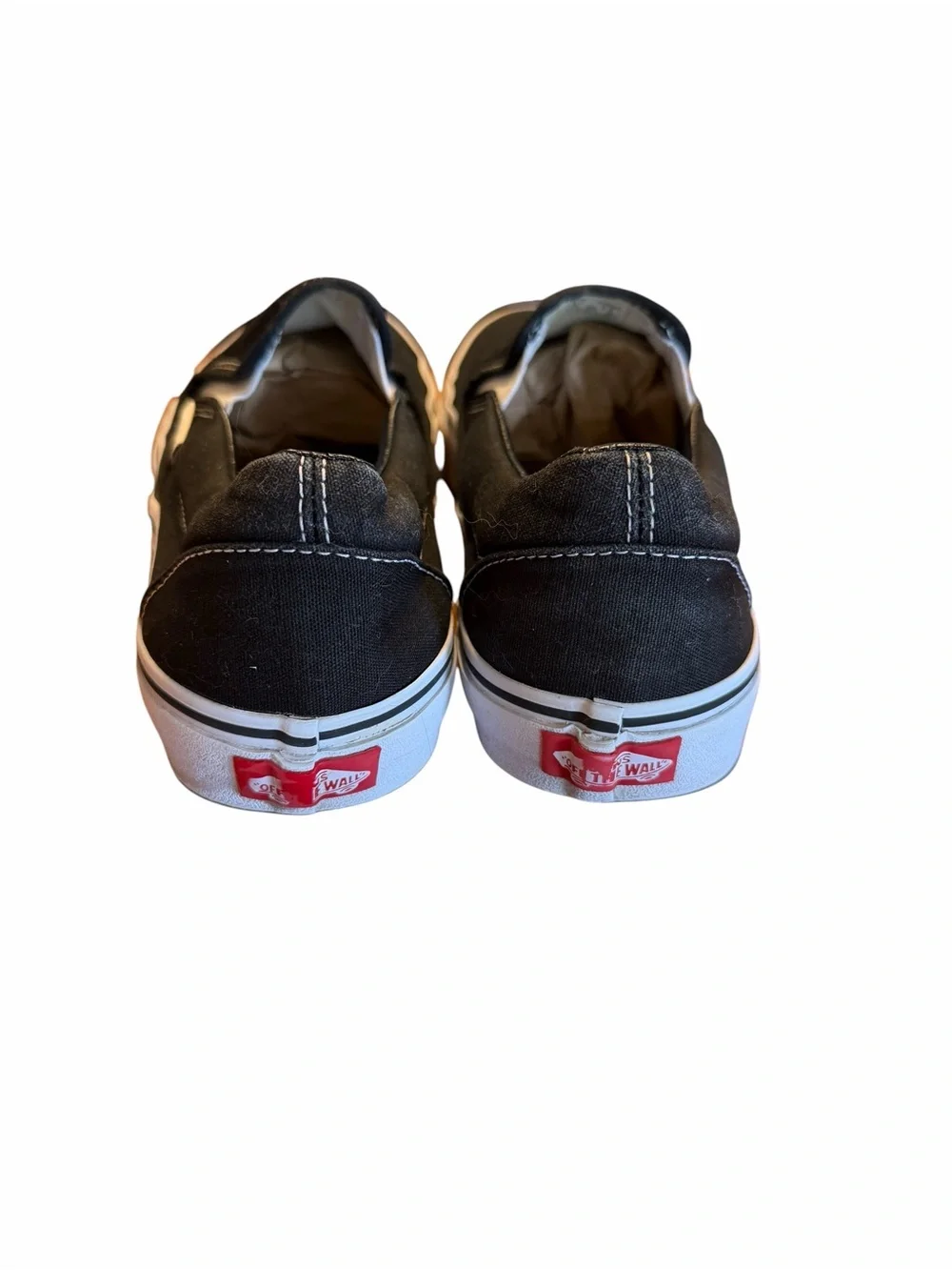 Vans Classic slip on Black skate streetwear Sneakers Unisex Womens 9.5 / Mens 8